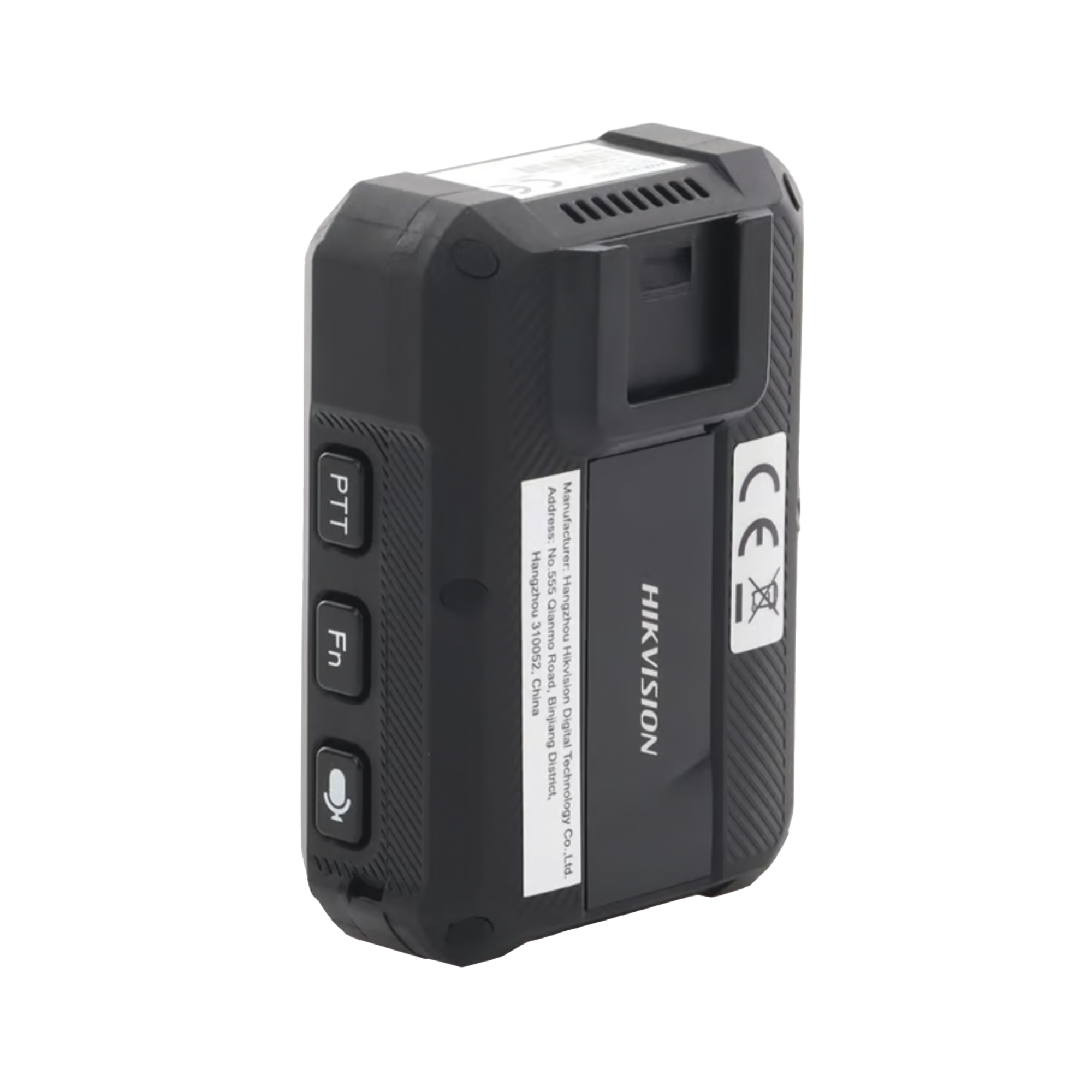 Body Camera Portátil / Grabación a 1920 × 1080p / Pantalla Frontal 1.77" TFT / Conexión Remota 4G / WiFi / GPS / Fotos de Hasta 40 Megapixel / IP68 / H.265 / 128 GB de Almacenamiento / Microfono Integrado HIKVISION - Imagen 1