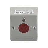 Botón de Pánico Cableado Compatible con Cualquier Panel de Alarma Llave de Seguridad NA NC Material Retardante al Fuego ABS DS-PD1-EB - SILYMX