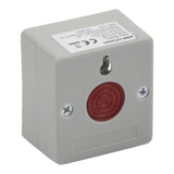 Botón de Pánico Cableado Compatible con Cualquier Panel de Alarma Llave de Seguridad NA NC Material Retardante al Fuego ABS DS-PD1-EB - SILYMX