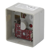 Botón de Pánico Cableado Compatible con Cualquier Panel de Alarma Llave de Seguridad NA NC Material Retardante al Fuego ABS DS-PD1-EB - SILYMX