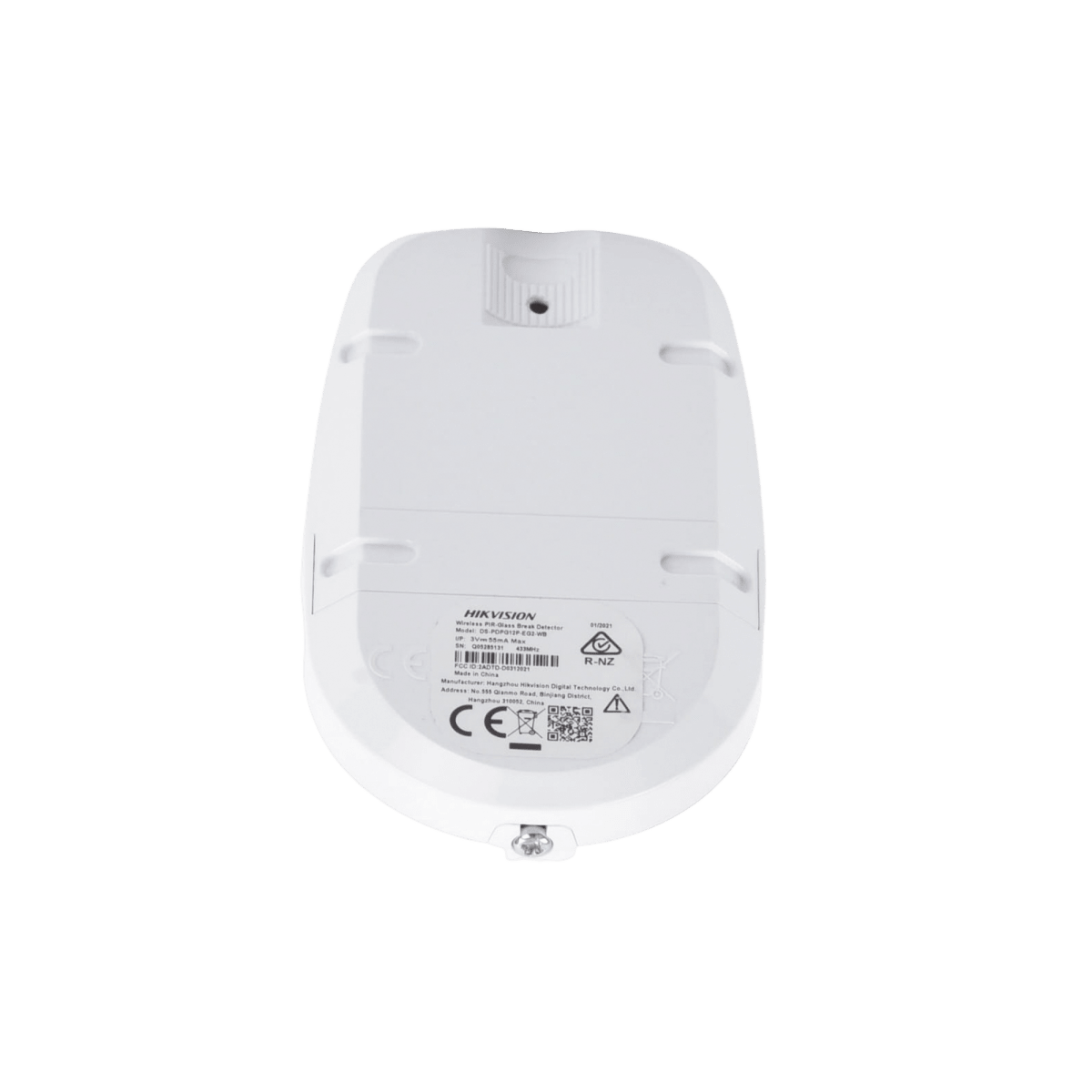 Detectores / SensoresHIKVISIONDS-PDPG12P-EG2-WBSensor Dual PIR Movimiento y Ruptura Cristal Inalámbrico 868MHz 12m 85.9° Anti - Pet 25kg IP54 AX PRO Hikvision DS - PDPG12P - EG2 - WB - SILYMX