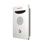 Estación de Alarma de Pánico / Audio Bidireccional / Altavoz 3W Integrado / Micrófono Omnidireccional / 2 Entradas y 2 Salidas de Alarma / IP65 IK08 / Montaje Pared y Empotrado / Exterior Aluminio HIKVISION - Imagen 1