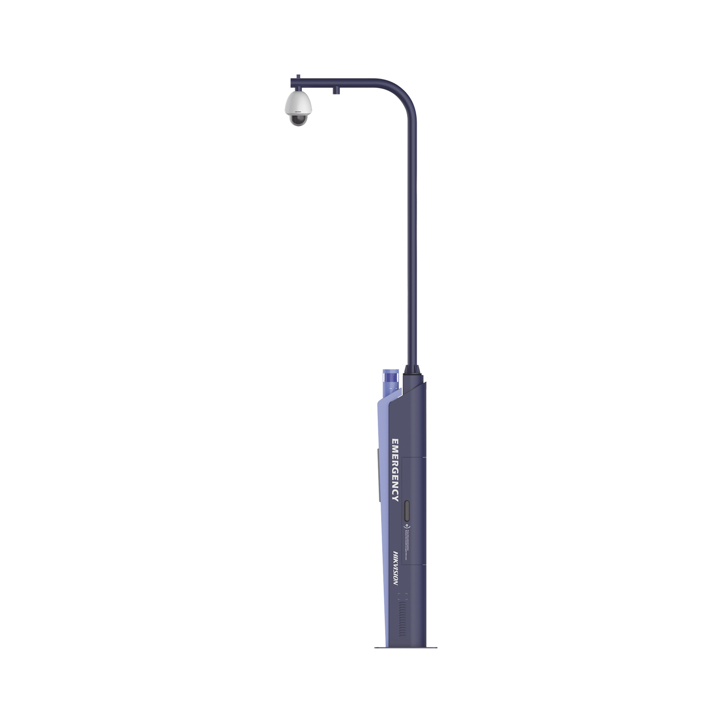 Estación De Pánico Con Intercomunicador Ip Y Soporte Para Cámara Y/O Ptz HIKVISION - Imagen 1