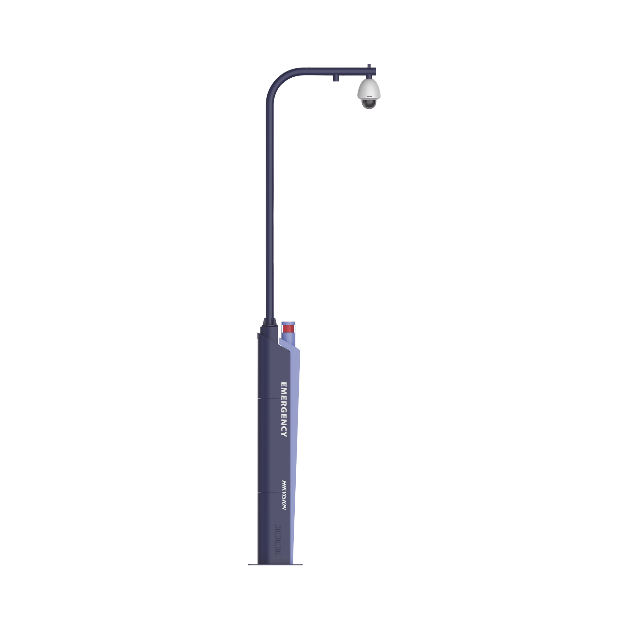 Estación De Pánico Con Intercomunicador Ip Y Soporte Para Cámara Y/O Ptz HIKVISION - Imagen 2