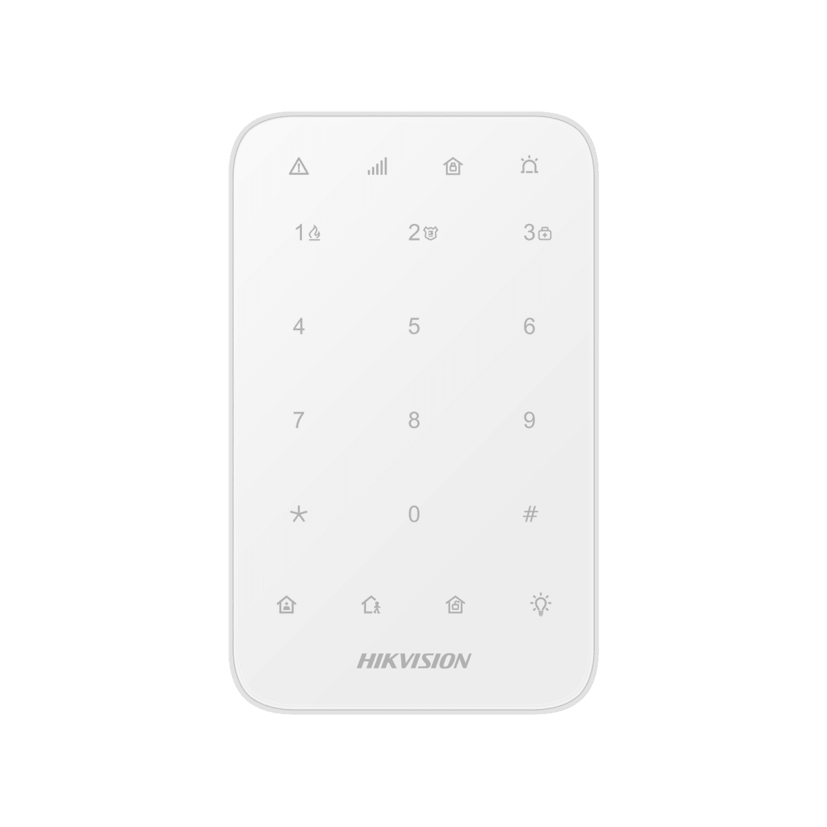 Teclados para PanelHIKVISIONDS-PK1-E-WBTeclado Inalámbrico Ax Pro Armado Desarmado Automatización Control Relevadores Hikvision DS - PK1 - E - WB - SILYMX