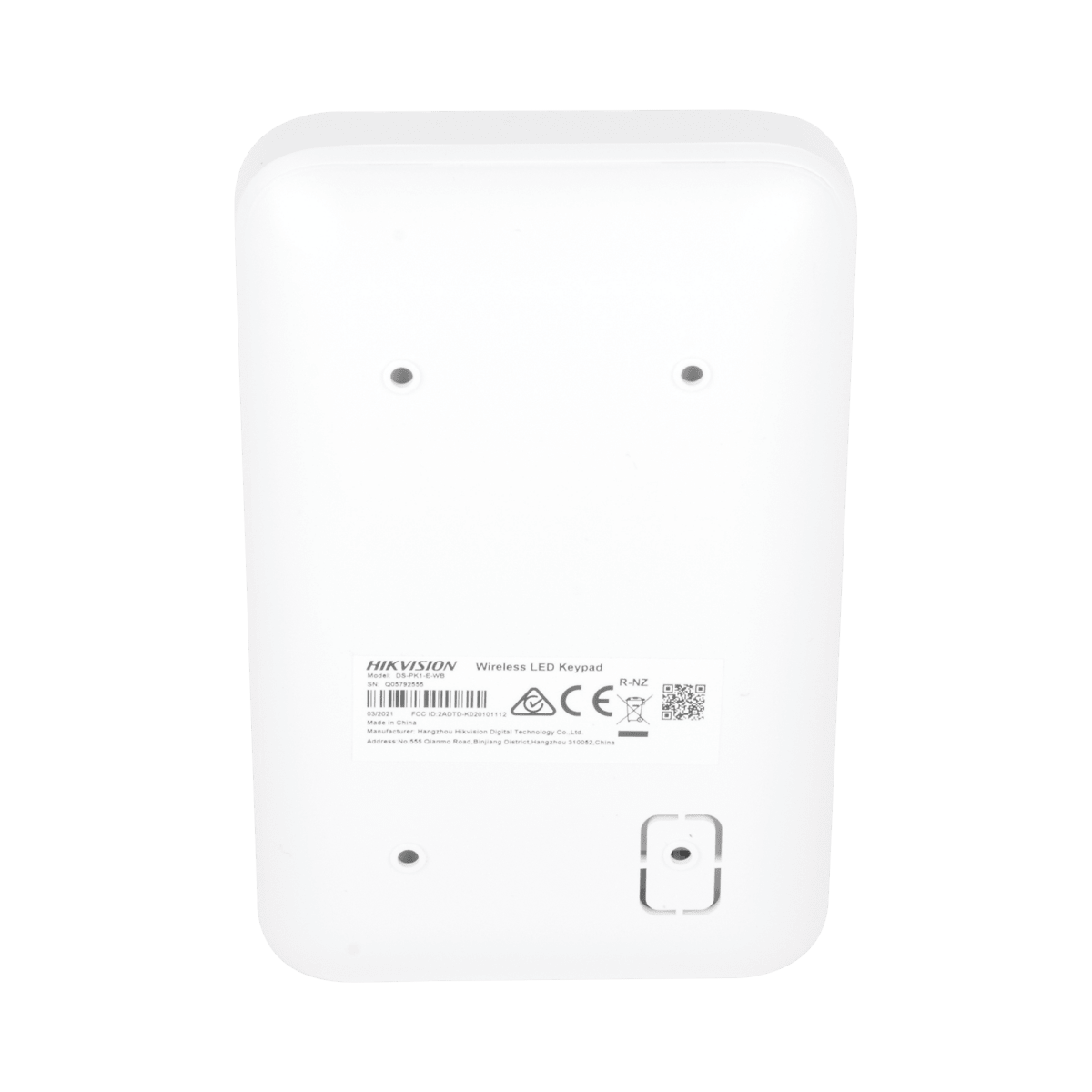 Teclados para PanelHIKVISIONDS-PK1-E-WBTeclado Inalámbrico Ax Pro Armado Desarmado Automatización Control Relevadores Hikvision DS - PK1 - E - WB - SILYMX