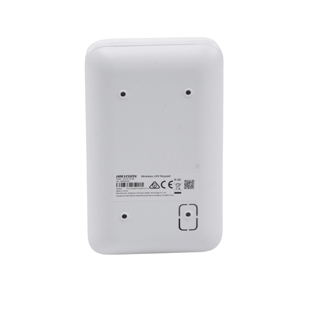 Teclados para PanelHIKVISIONDS-PK1-E-WBTeclado Inalámbrico Ax Pro Armado Desarmado Automatización Control Relevadores Hikvision DS - PK1 - E - WB - SILYMX