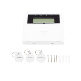 Accesorios Paneles de AlarmaHIKVISIONDS-PK1-LRT-HWBTeclado LCD con Lector de Tags para Panel AX Hybrid Pro Alarma 2 Zonas Hikvision DS - PK1 - LRT - HWB - SILYMX