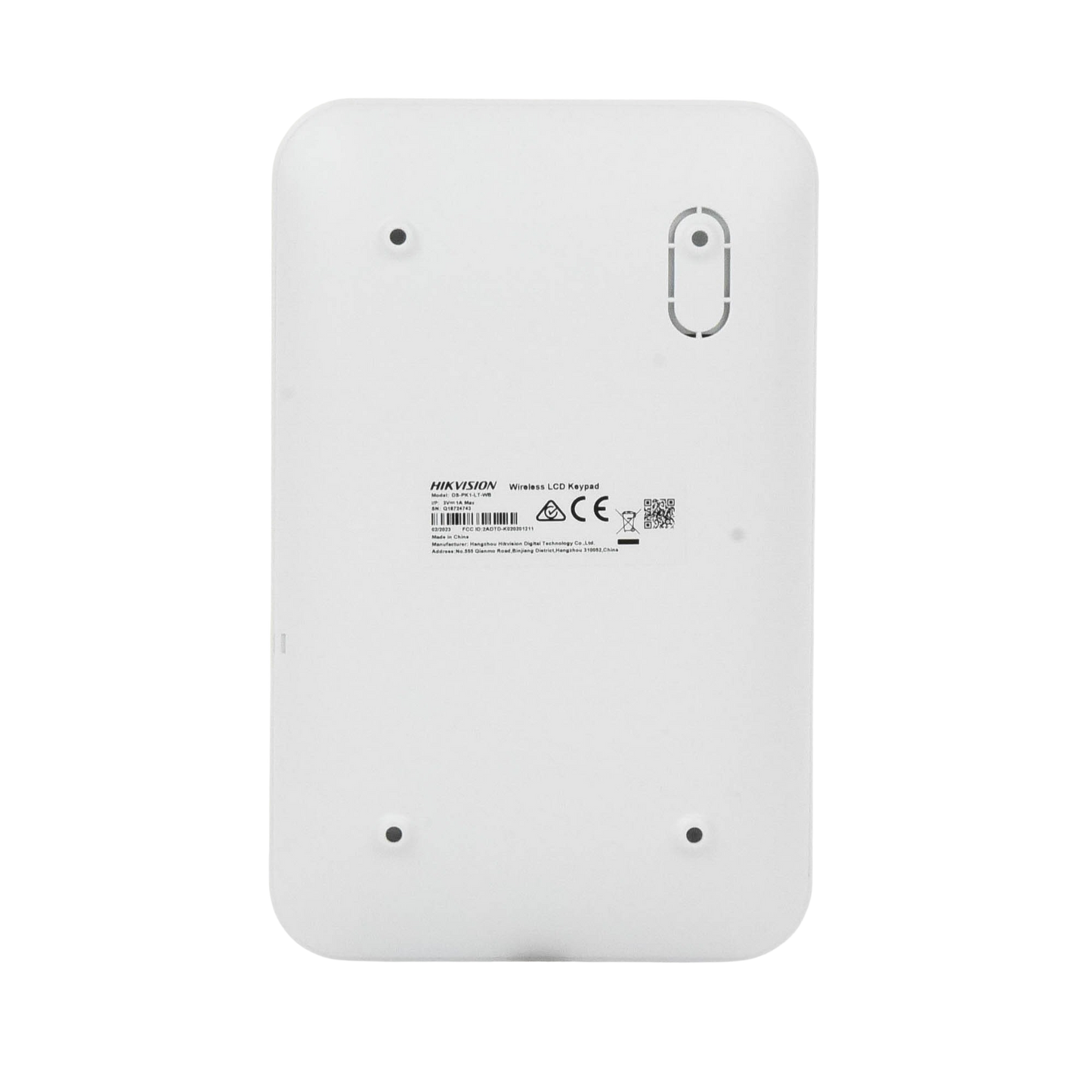 Teclado Inalámbrico AXPRO con Pantalla LCD para Armado y Desarmado / Funciones de Automatización para control de Relevadores DS-PK1-LT-WB HIKVISION - Imagen 6