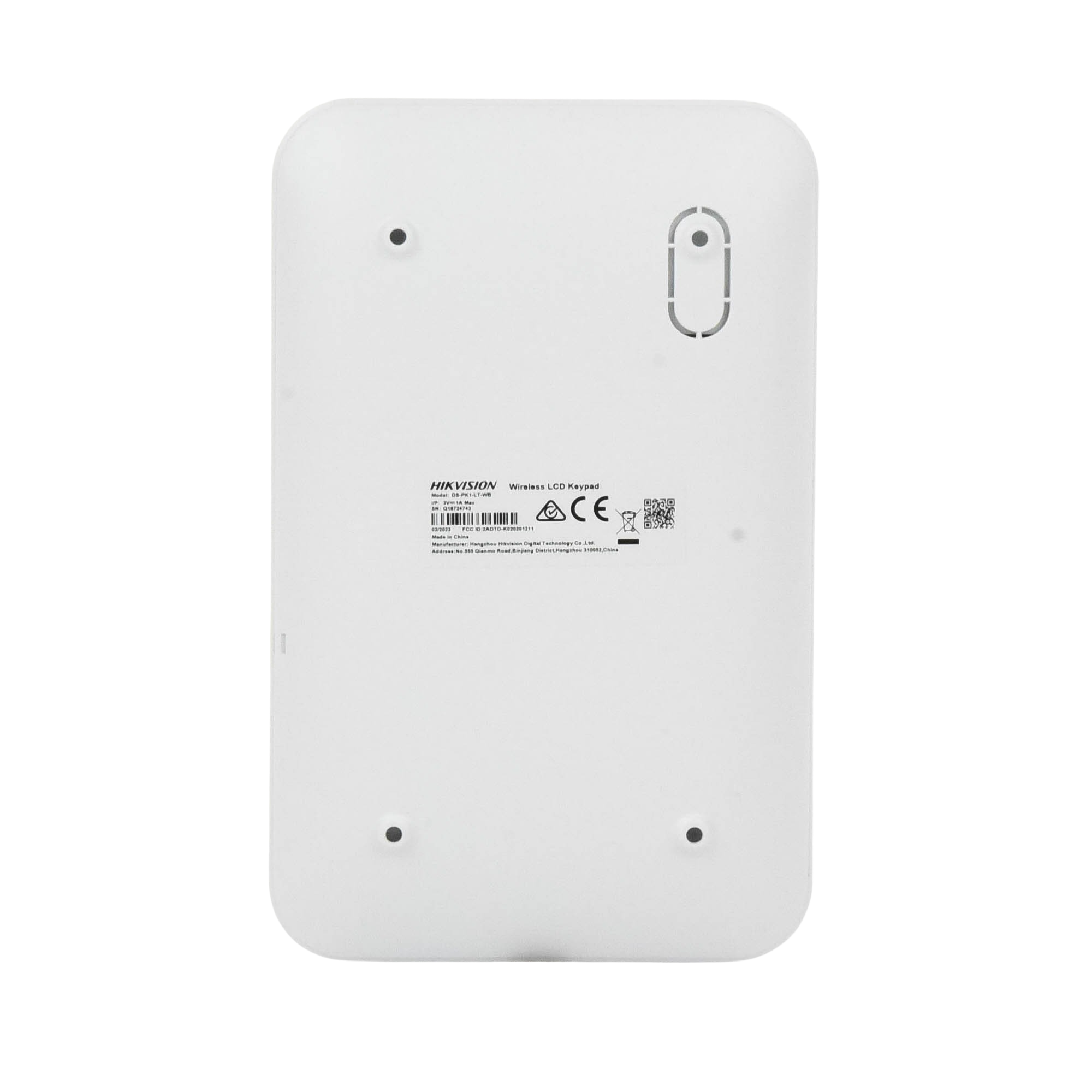 Teclado Inalámbrico AXPRO con Pantalla LCD para Armado y Desarmado / Funciones de Automatización para control de Relevadores DS-PK1-LT-WB HIKVISION - Imagen 6