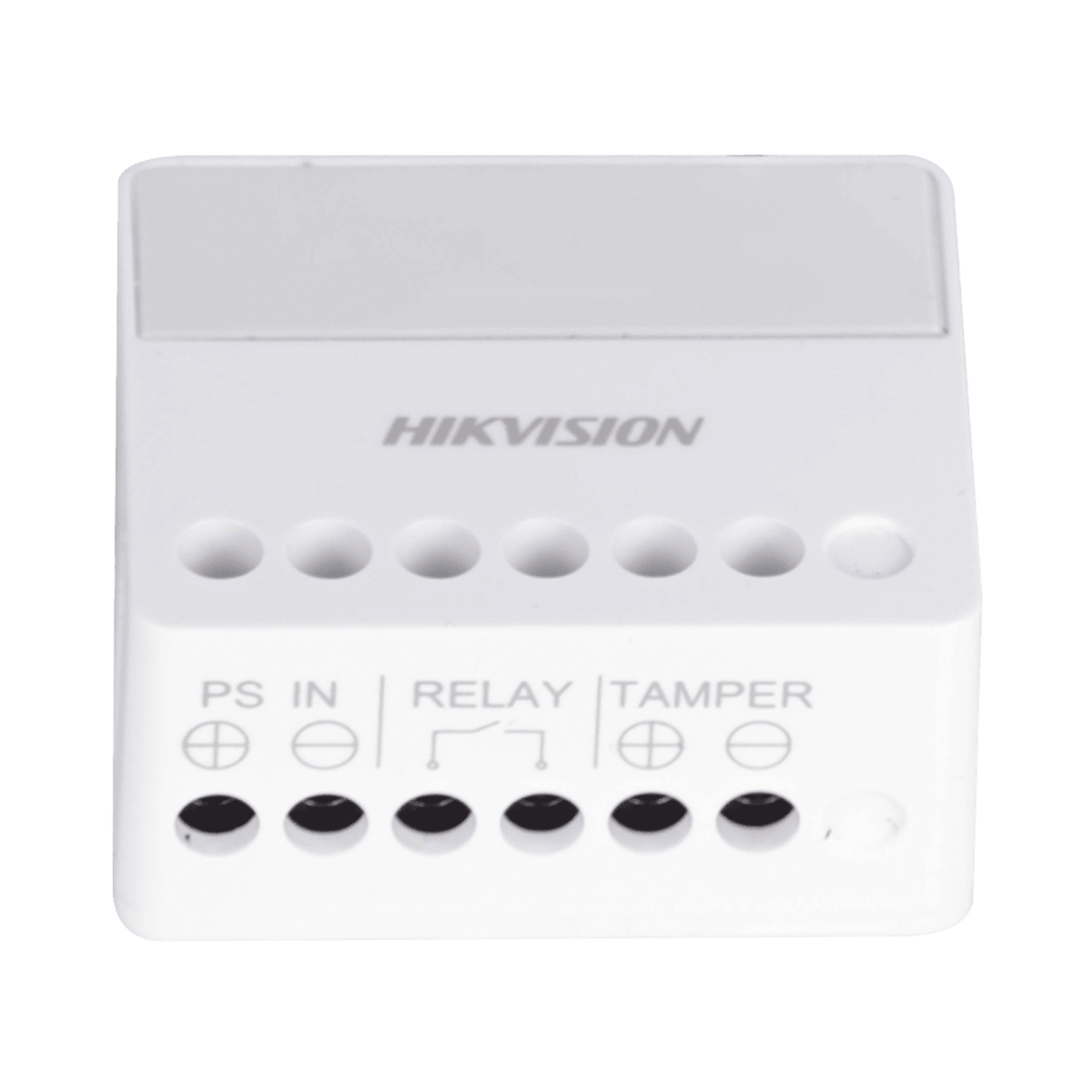Alarmas/IntrusiónHIKVISIONDS-PM1-O1L-WBRelevador Inalámbrico AX PRO 1 Entrada Alarma 1 Salida 0 - 36 Vcc Max 5A Hikvision DS - PM1 - O1L - WB - SILYMX