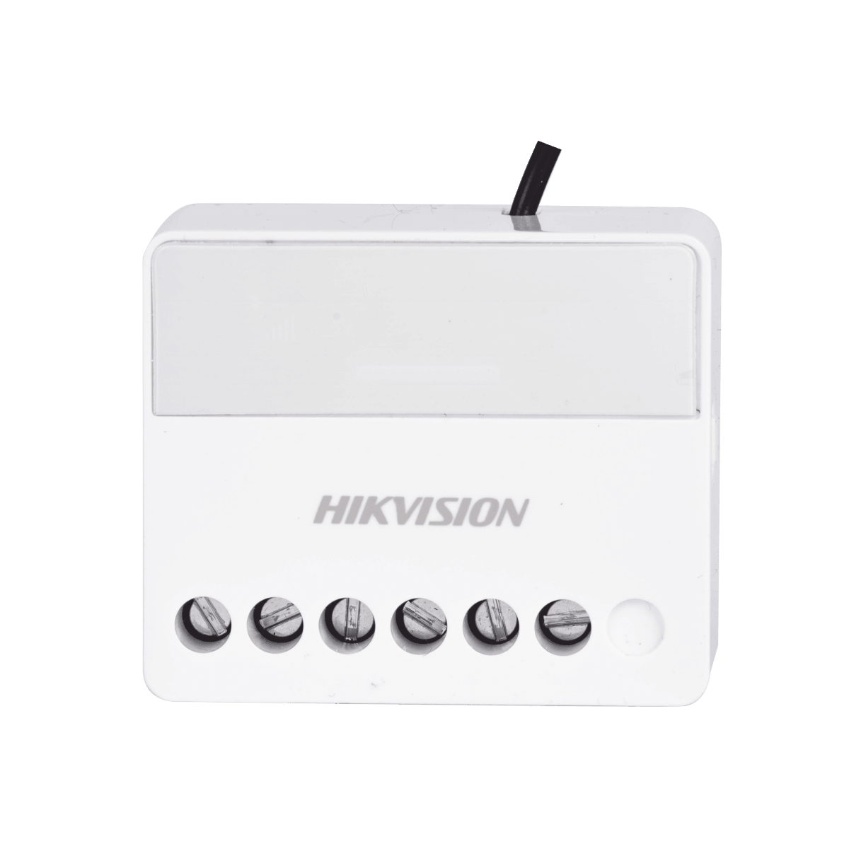 Alarmas/IntrusiónHIKVISIONDS-PM1-O1L-WBRelevador Inalámbrico AX PRO 1 Entrada Alarma 1 Salida 0 - 36 Vcc Max 5A Hikvision DS - PM1 - O1L - WB - SILYMX
