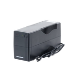 UPS No Break de 1000 VA 600W Protección Contra Descarga Entrada y Salida 120 VCA 6 Tomas NEMA 5-15R 4 con Respaldo y 2 sin Respaldo DS-UPS1000-X HIKVISION - Imagen 1