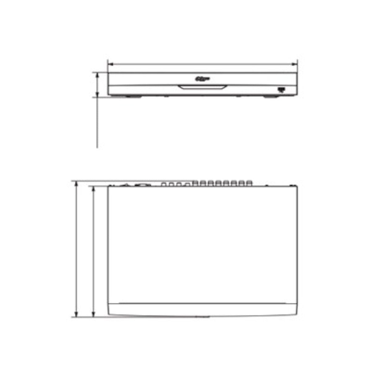 Dvr De 16 Canales 4k Wizsense Ia 2 Bahías De Disco Duro DH-XVR5216AN-4KL-I3 - SILYMX