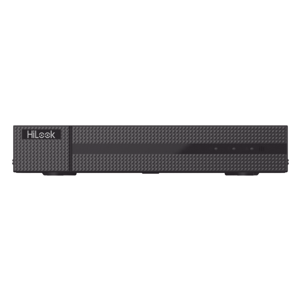 DVR Pentahibrido 4 Canales TurboHD + 1 IP 2MP 1080p Lite AcuSense Lite Audio Coaxitron H.265+ HiLook DVR-204G-M1/T - Imagen 2