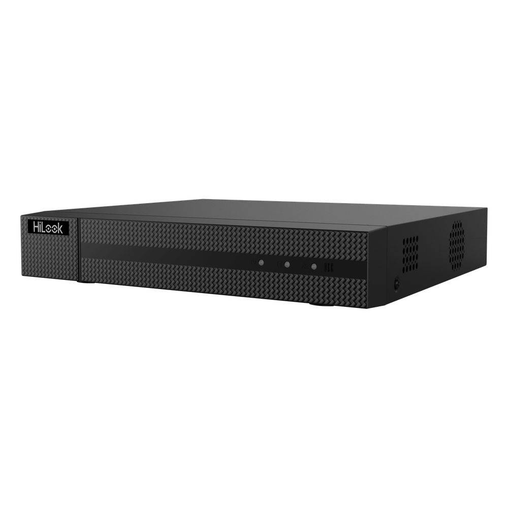 DVR Híbrido / 8 Canales Combinados / 4 Canales TurboHD + 4 Canales IP / 8 Megapixel (4K) / H.265+ / Audio Bidireccional / 1 Bahía HDD / AcuSense Lite HiLook by HIKVISION - Imagen 1