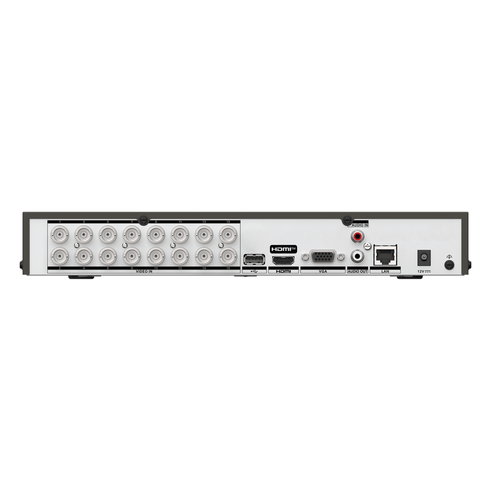 DVR Híbrido 16 Canales / 8 Megapixel (4K) / Audio Bidireccional / AcuSense Lite / H.265+ / 1 Bahía HDD HiLook by HIKVISION - Imagen 4