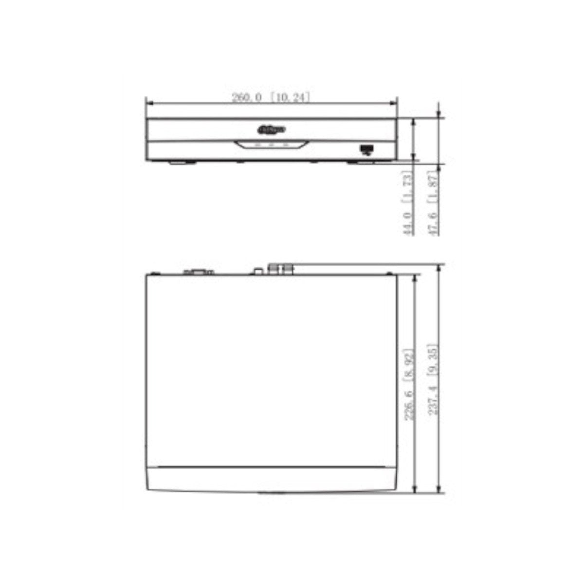 Dvr 4k De 4 Canales Y 4 Ip O Hasta 8 Ip Con Wizsense DH-XVR5104HS-4KL-I3 - SILYMX