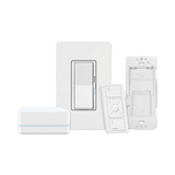 AutomatizaciónLUTRON CASETA WIRELESSDVRFBDG1DKit Hub Controlador Atenuador Control Remoto PICO Base de Pared y Tapa Lutron Caseta Wireless DVRFBDG1D - SILYMX