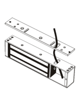 Chapa Magnética Electromagnética / 600 lb (272 kg) / 12/24 VDC Seleccionable / Sensor de Adherencia / LED de Estado / Sin Magnetismo Residual / IP ENFORCER SECOLARM - Imagen 2