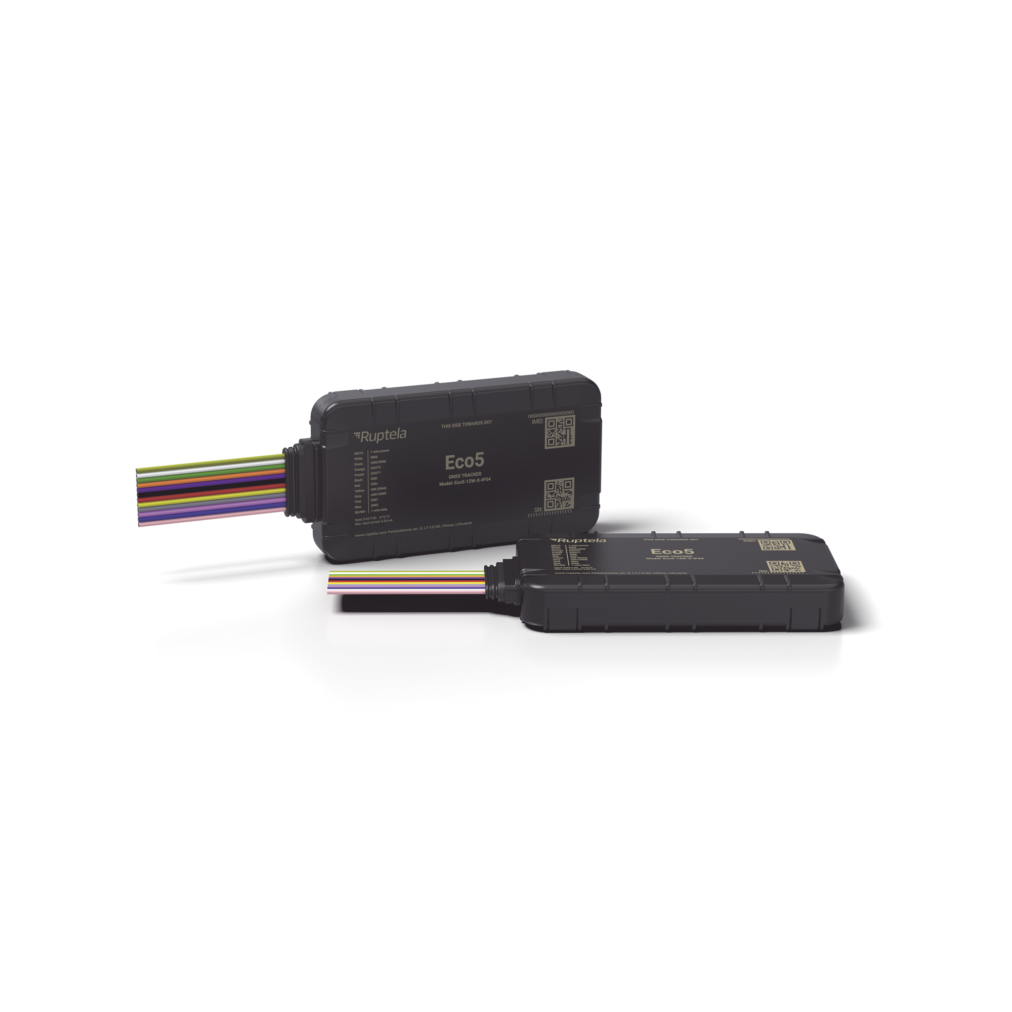 Dispositivo de Rastreo Vehicular / Conectividad LTE Cat1 y LTE-M / BLE 5.0 / GNSS U-blox / Carcasa IP54 / Batería Interna de Respaldo / Detecta Interferencias RUPTELA - Imagen 1