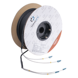 Carrete de Fibra Óptica Monomodo con conectores LC-LC Duplex, Reforzada con Kevlar, de 100 metros LINKEDPRO BY EPCOM - Imagen 1