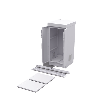 Gabinetes para IntemperieEPCOM INDUSTRIALEFCB051106WGabinete Seguridad Lamina Galvanizada Hasta 6 Baterias PL110D12 Mesa Interior EPCOM INDUSTRIAL EFCB051106W - SILYMX