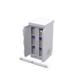 Gabinetes para IntemperieEPCOM INDUSTRIALEFCB051106WGabinete Seguridad Lamina Galvanizada Hasta 6 Baterias PL110D12 Mesa Interior EPCOM INDUSTRIAL EFCB051106W - SILYMX