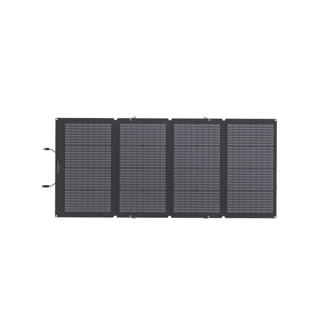 Panel Solar Bifacial / 220W Frontal + 155W Trasera / IP68 / Ajuste de Ángulo / Cable XT60 a MC4 / Portátil y Flexible ECOFLOW - Imagen 3
