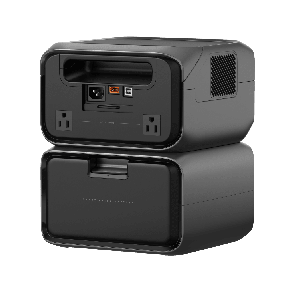 No break UPSECOFLOWEFR3MAXPLEstación Energía Portátil 858Wh Litio LFP 2 AC 300W USB - C 100W Carga Solar WiFi EcoFlow River 3 EFR3MAXPL - SILYMX