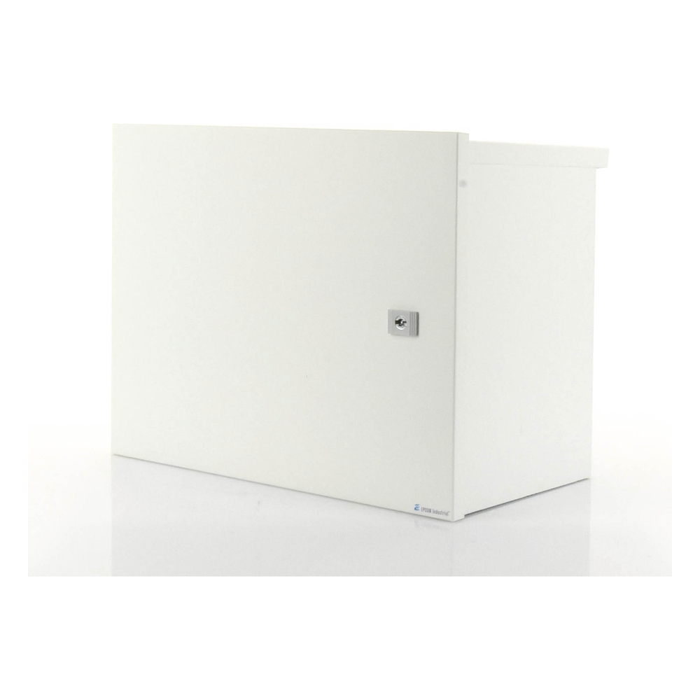 Gabinete de Acero Galvanizado, para Instalación de 1 Batería PL110D12, (550 x 420 x 290 mm) Instalación en piso o poste, accesorios (No incluidos) EPCOM INDUSTRIAL - Imagen 1