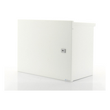 Gabinete de Acero Galvanizado, para Instalación de 1 Batería PL110D12, (550 x 420 x 290 mm) Instalación en piso o poste, accesorios (No incluidos) EPCOM INDUSTRIAL - Imagen 1