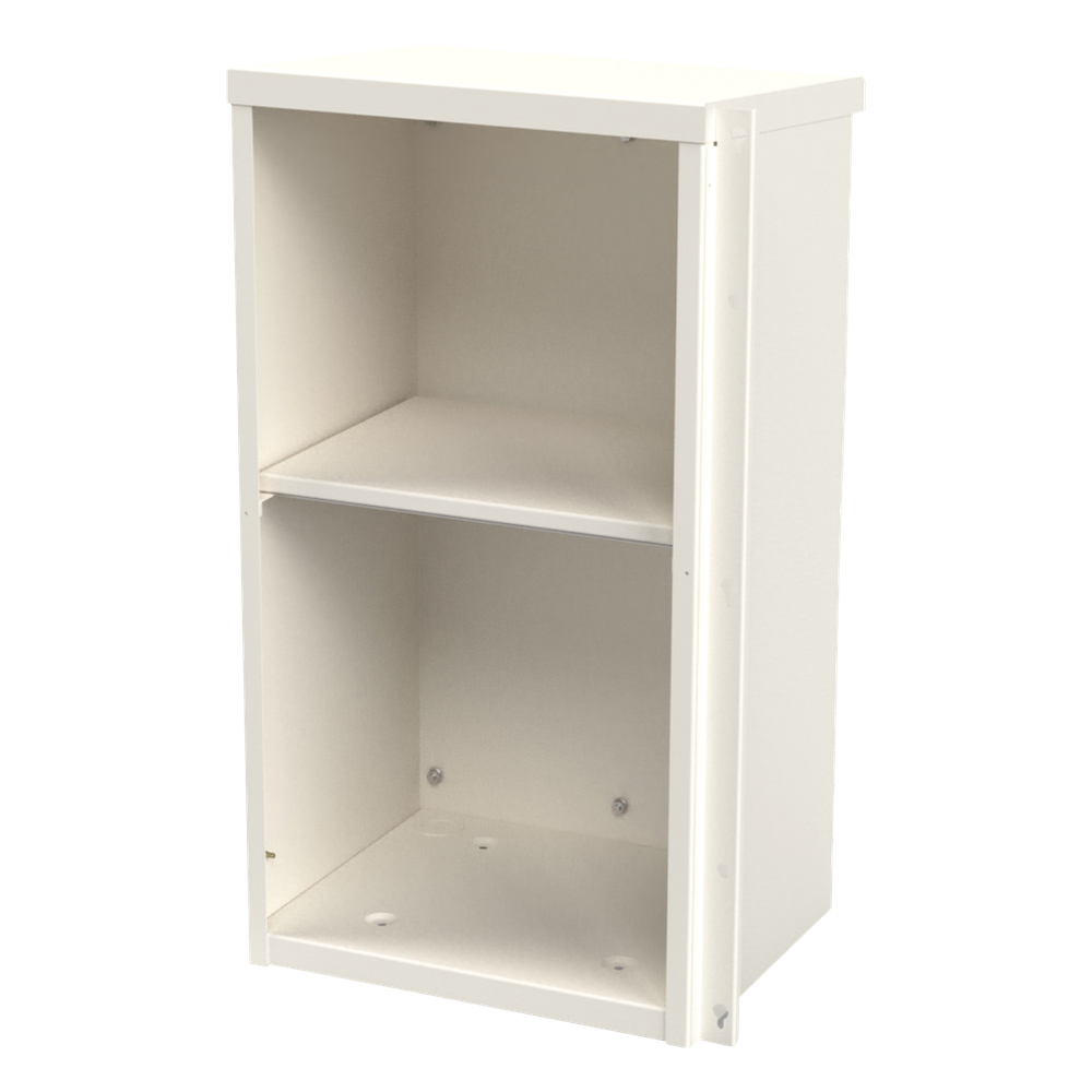 Gabinete Acero Galv. para 2 Baterías PL110D12 (400 x 730 x 300mm). Puerta Ventilada. Acc. para piso o poste No incluidos. EPCOM INDUSTRIAL - Imagen 2
