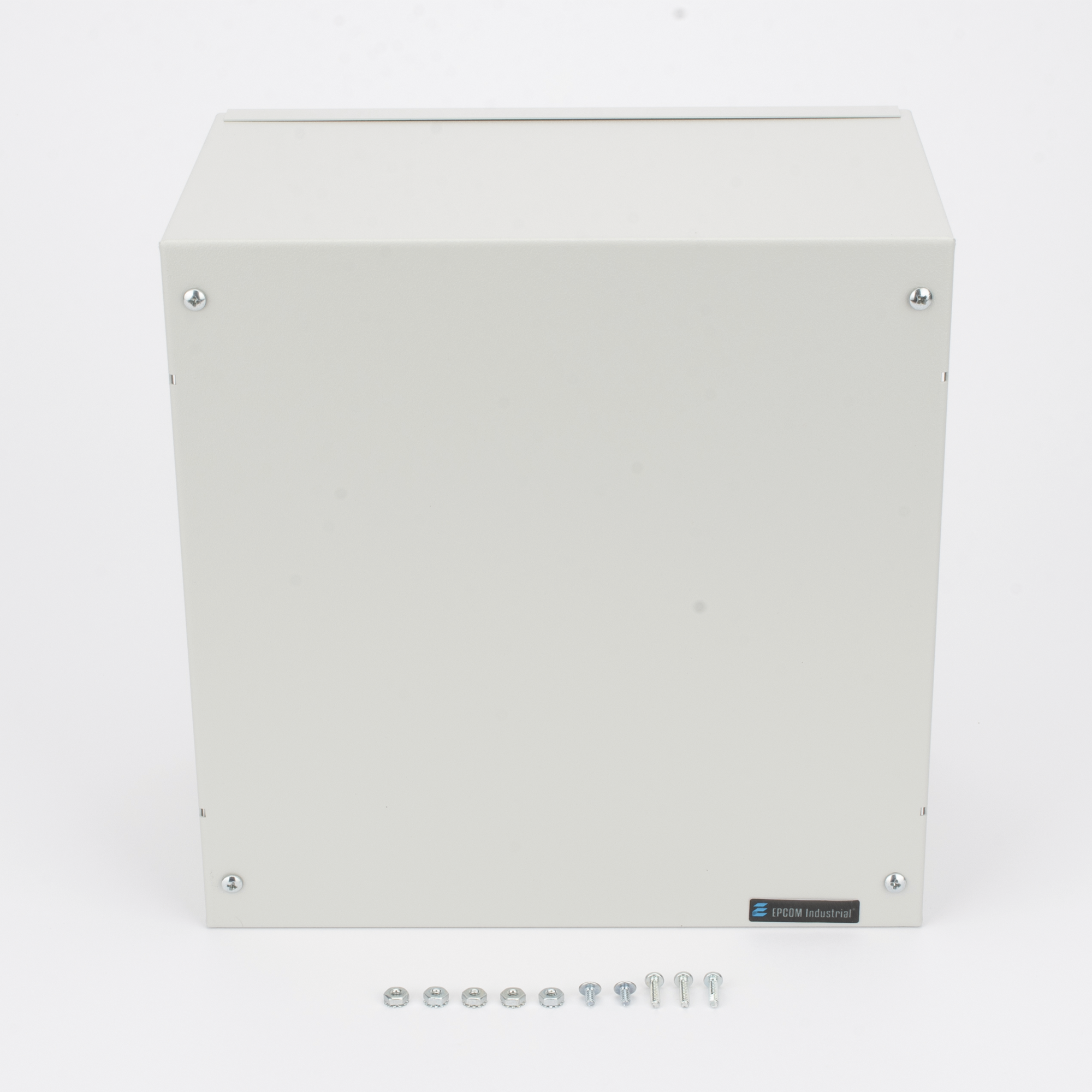 Gabinete Metálico de Resguardo para DVR compatible con HiLook TURBO DVR-104G-M1/T + PS-12-DC-4C LINKEDPRO - Imagen 3