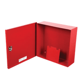 Caja de Registro de Sistema / Metal Calibre 18 / Cerradura de Pulgar / 12 x 12 x 4 pulgadas / UL/cUL Tipo 1 / Compatible con ADA STI - Imagen 2