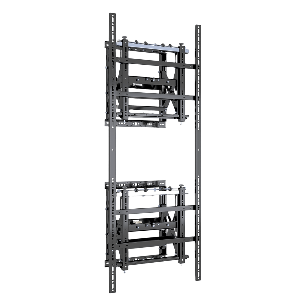 Soporte Modular para Pantallas / Altura Ajustable 200 a 1600 mm (7.9 a 63.0 in) / Ancho 600 mm (23.6 in) / Profundidad Ajustable 134 a 300 mm (5.3 a 11.8 in) / Montaje Horizontal y Vertical / Acero 10.2 mm EPCOM INDUSTRIAL - Imagen 1