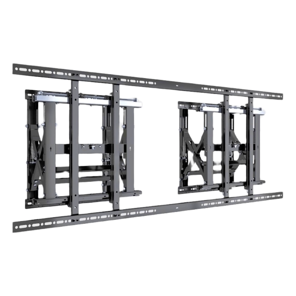 Soporte Modular para Pantallas / Altura Ajustable 200 a 1600 mm (7.9 a 63.0 in) / Ancho 600 mm (23.6 in) / Profundidad Ajustable 134 a 300 mm (5.3 a 11.8 in) / Montaje Horizontal y Vertical / Acero 10.2 mm EPCOM INDUSTRIAL - Imagen 2