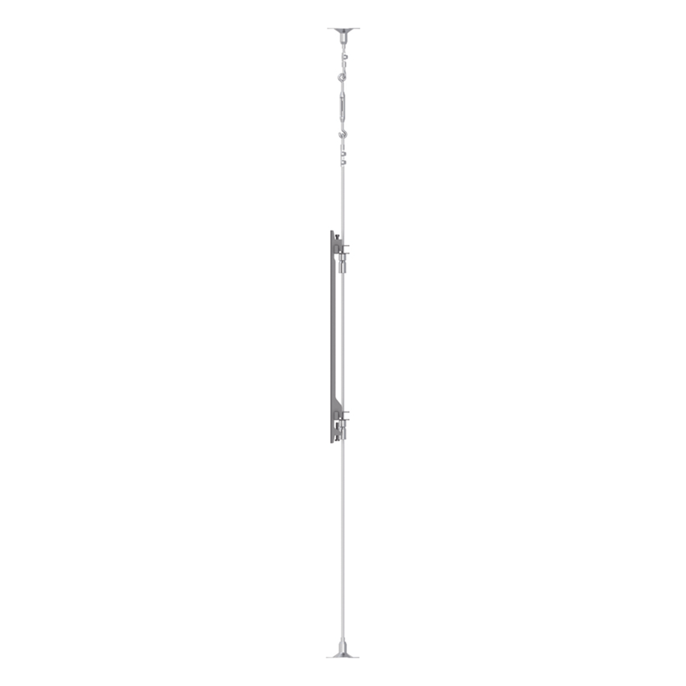 Soporte de Montaje Suelo a Techo / Pantallas 32" ~ 75" / Carga Máxima 30 kg / VESA 400 x 600 mm / Cableado de Acero EPCOM INDUSTRIAL - Imagen 3