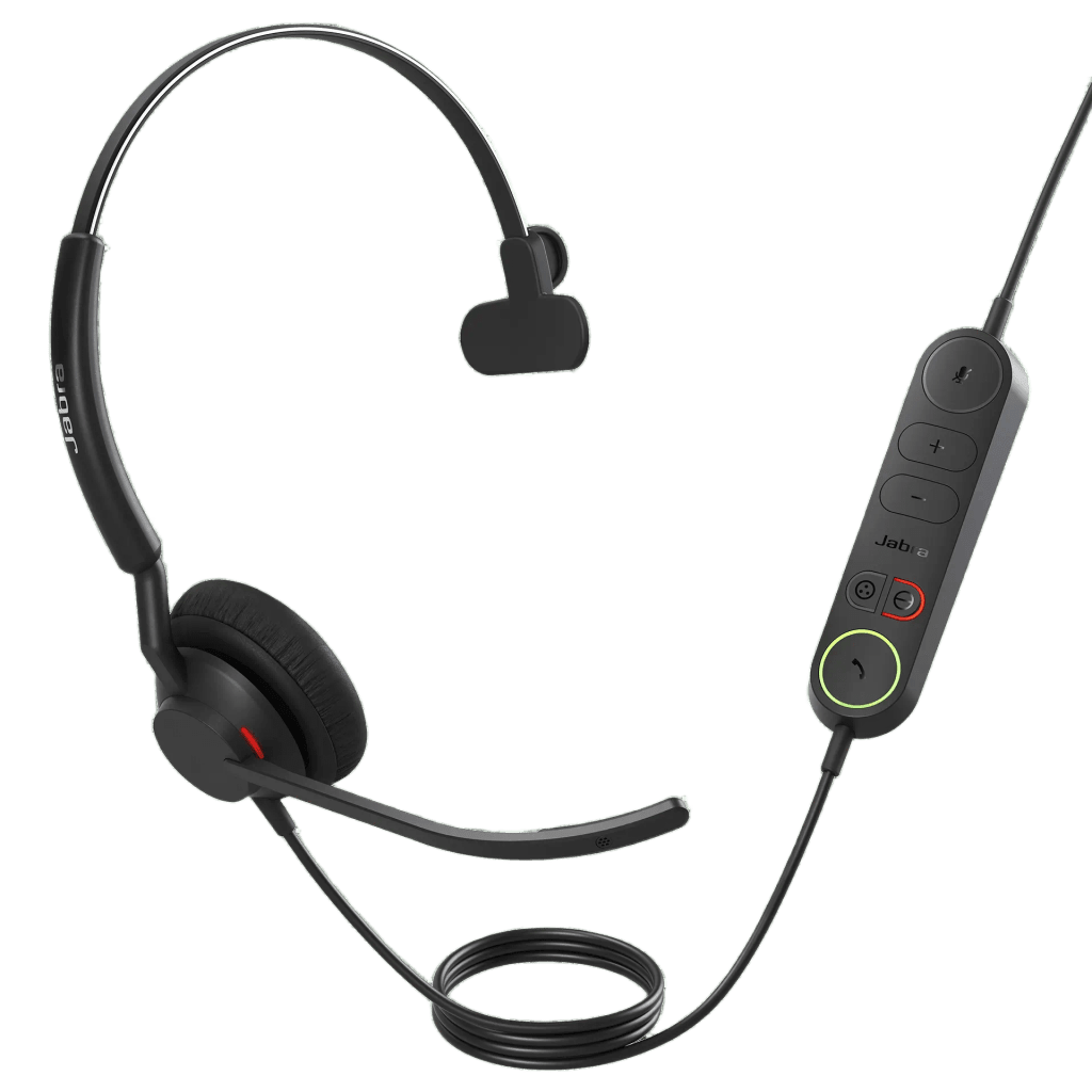 AuricularesJABRAENGAGE-40-MONO-UCAuricular Profesional USB Monoaural Cancelación de Ruido UC Jabra Engage 40 Mono ENGAGE - 40 - MONO - UC - SILYMX
