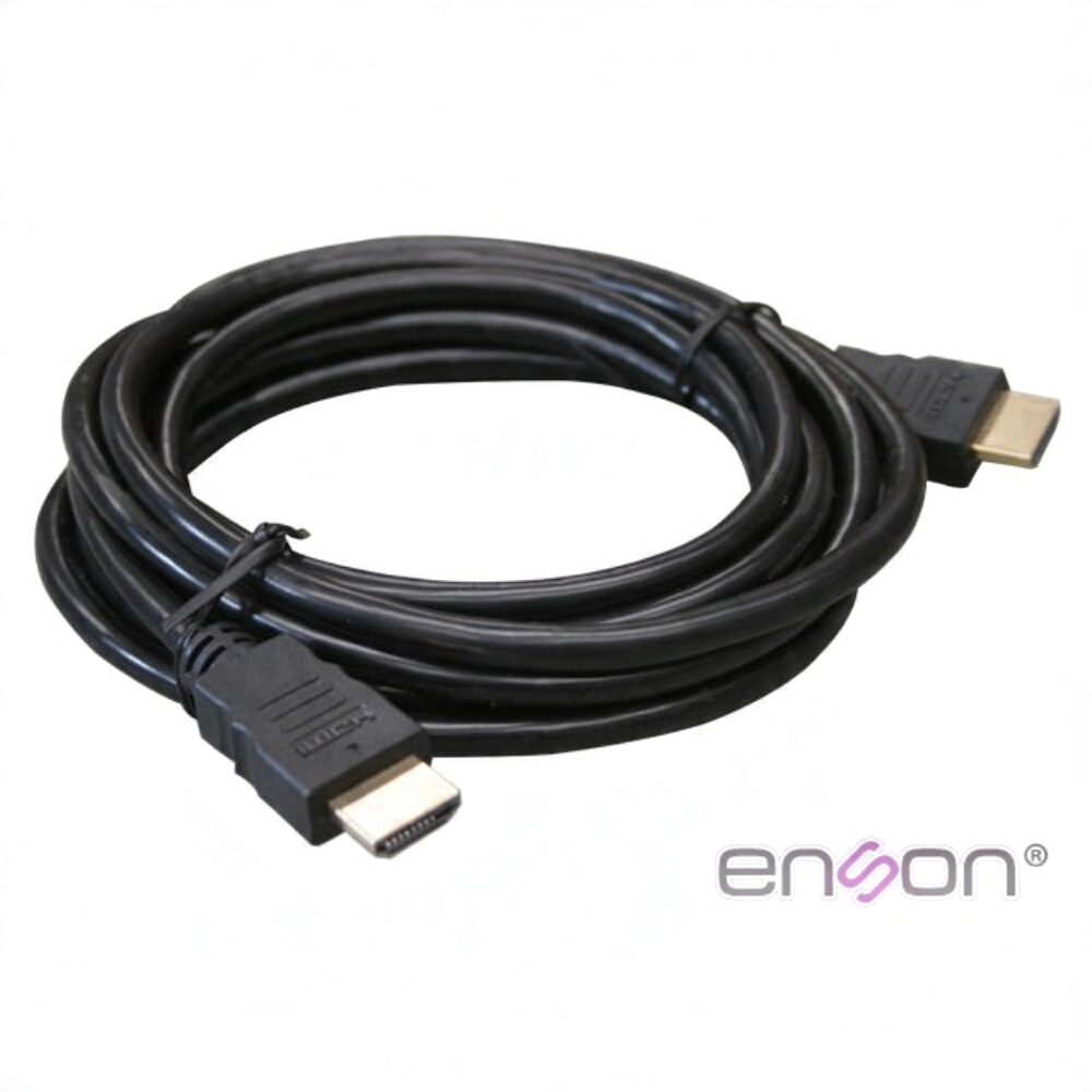 CABLE DE VIDEO HDMI ENSON ENS-HDMICB5M 5MT MACHO-MACHO VERSION 1.2 RECOMENDADO PARA SISTEMAS DE VIDEO VIGILANCIA - Imagen 2