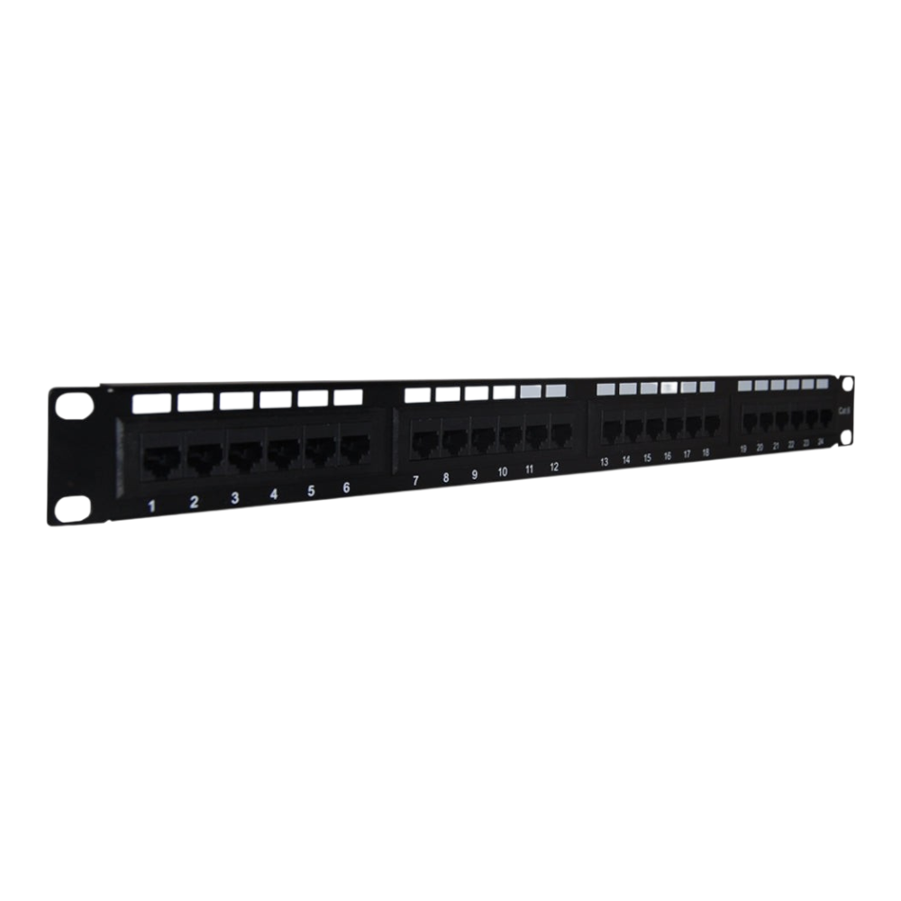 Patch Panel Cat6 De 24 Puertos Precargado 1 UR Enson ENS-PA24P6 - Imagen 4