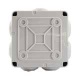CAJA DE PLASTICO ENSON ENS-PCB1010 100X100X50 MM CON SELLO DE GOMA GRADO DE PROTECCION IP66 MULTIPLES CONEXIONES A TUBERIA DE 1 PULGADA - Imagen 4