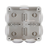 CAJA DE PLASTICO ENSON ENS-PCB1010 100X100X50 MM CON SELLO DE GOMA GRADO DE PROTECCION IP66 MULTIPLES CONEXIONES A TUBERIA DE 1 PULGADA - Imagen 5