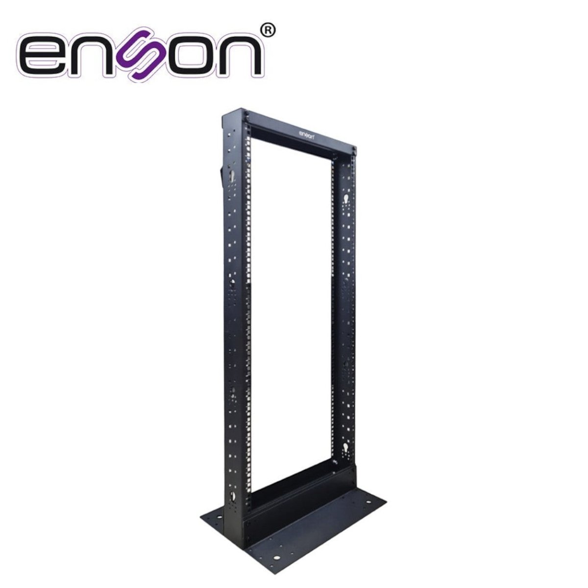 Racks AbiertosENSONENS-RACK248Rack Vertical 25UR Dos Postes Empotrable Equipos Red Cableado Estructurado ENSON ENS - RACK248 - SILYMX