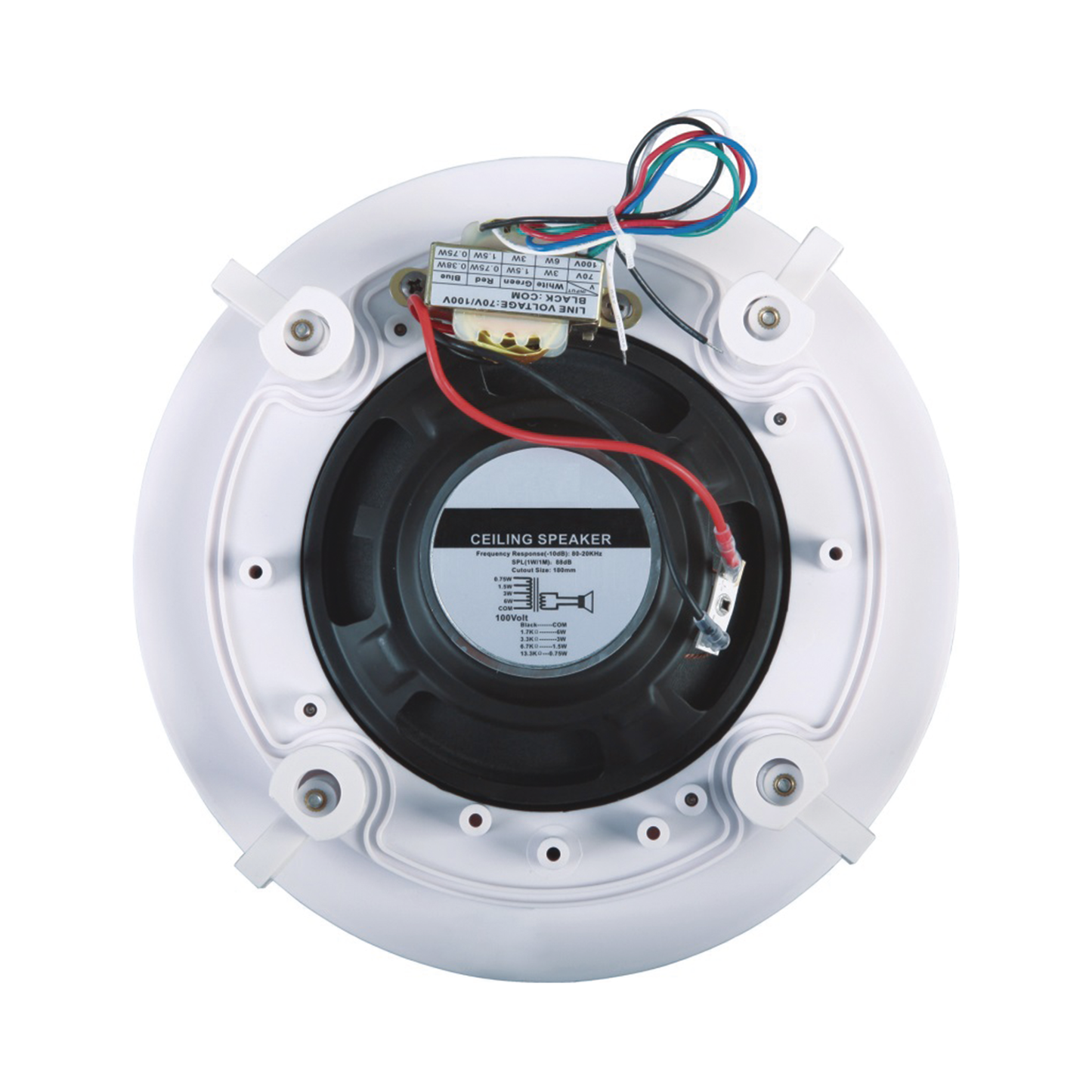 Altavoz de Techo | 8" | 1.87w - 15w | 70/100v | Material ABS | Rejilla Metálica EPCOM PROAUDIO - Imagen 1