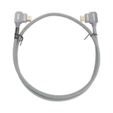 Cable HDMI 2.0 Ángulo 90° 1m (3.28ft) 4K@60Hz 18 Gbps Ethernet Nylon EPCOM PROAUDIO EP-90H-1M - Imagen 2