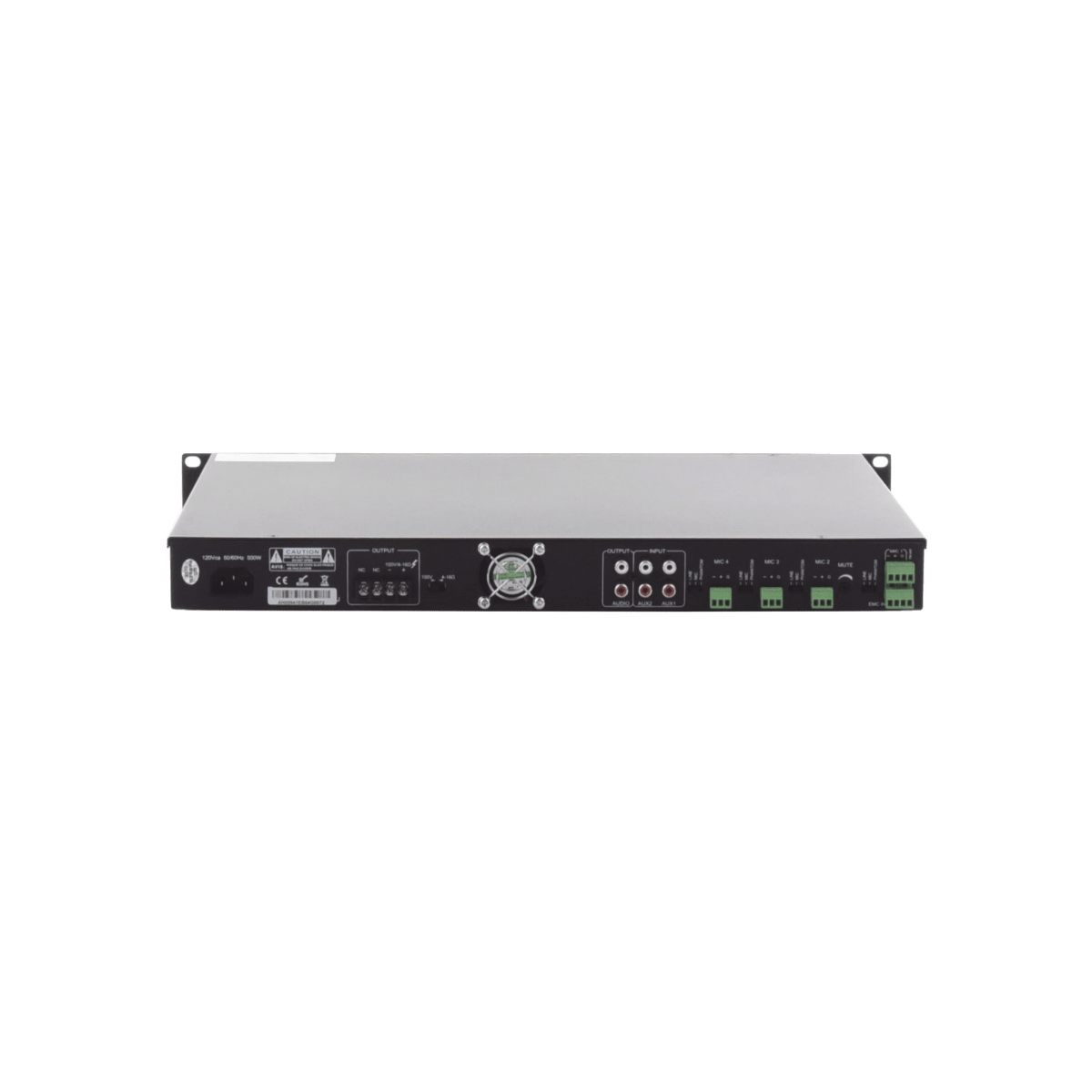 Equipos de AudioEPCOM PROAUDIOEP-B350DTBAmplificador Audio 350W 100V 4 Entradas Mic XLR Bluetooth USB Rack EPCOM PROAUDIO EP - B350DTB - SILYMX