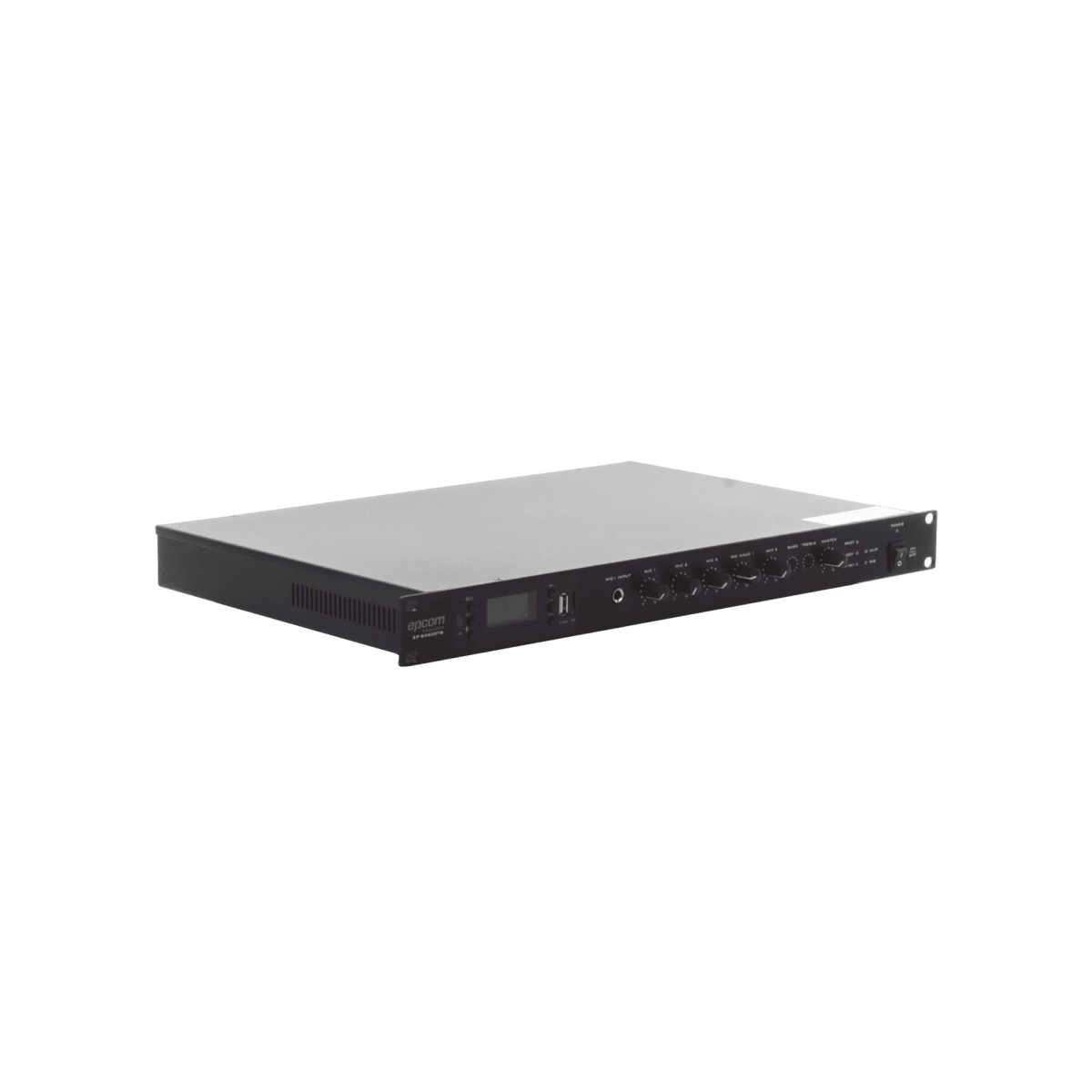 Equipos de AudioEPCOM PROAUDIOEP-B350DTBAmplificador Audio 350W 100V 4 Entradas Mic XLR Bluetooth USB Rack EPCOM PROAUDIO EP - B350DTB - SILYMX