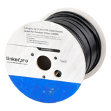 Bobina Cable UTP Cat5e 305m (1000ft) CCA 24 AWG Doble Forro Intemperie 100MHz LINKEDPRO BY EPCOM EP-CAT-5E-V2-EXT - Imagen 1