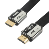 Cable HDMI 2.0 Plano 5m (16.4ft) 4K 60Hz 18Gbps 30 AWG Conectores Oro EPCOM PROAUDIO EP-PH-4K-5M - Imagen 1